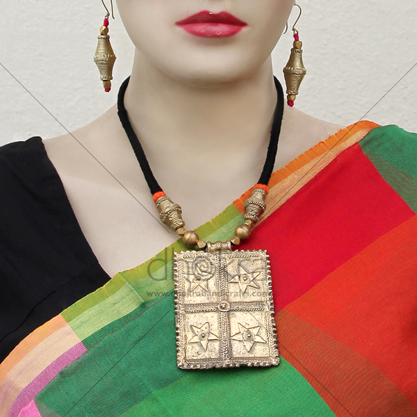Dhokra Ameera Avanti Set | Dhokra Tribal Jewelry | Dhokra